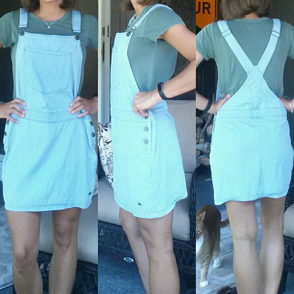 Roxy Denim Overall Dress